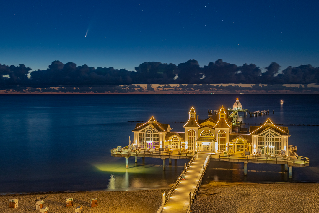 C2020 F3 Neowise Seebrücke Sellin 2020 07 11