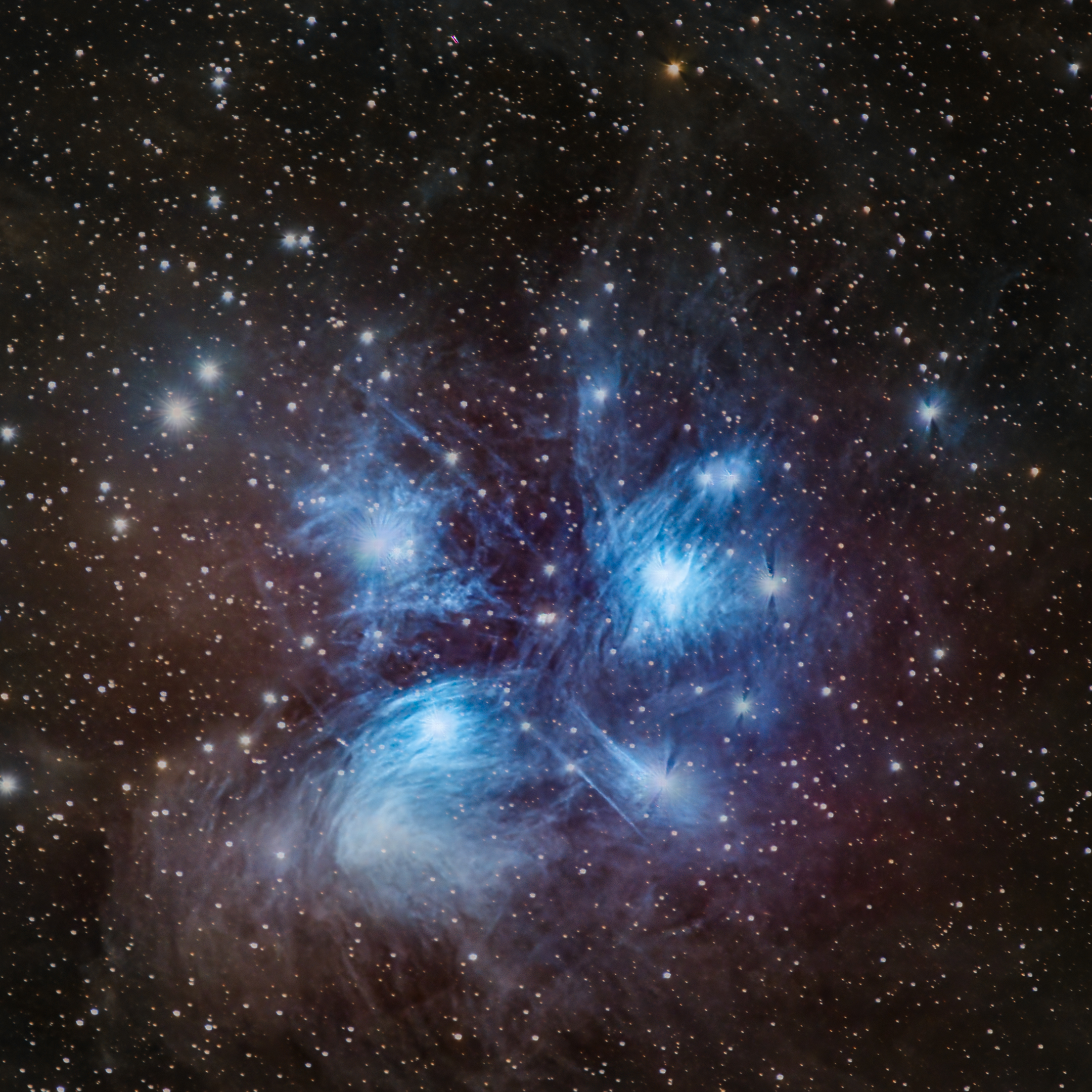 Plejaden 50x90s 600mm 2025 08 28